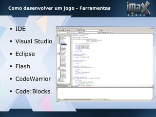 imax games - Desenvolvimento de Jogos