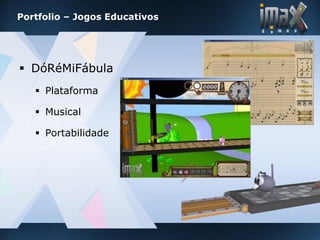 imax games - Desenvolvimento de Jogos