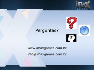 imax games - Desenvolvimento de Jogos