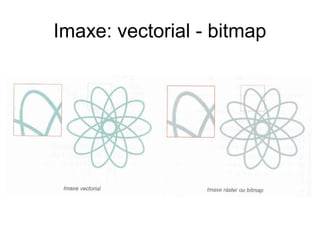 Imaxe: vectorial - bitmap
 