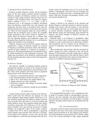 Insulation and Dielectric Breakdown Design Paper SM54 | PDF