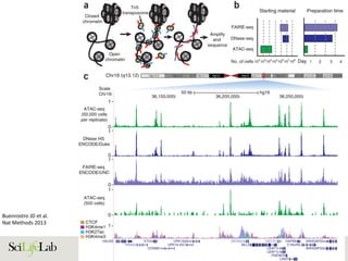 Buenrostro	JD	et	al.		
Nat	Methods	2013	
 
