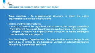 Work Group Structures Designing Organizational Structure And Managing Groups and Teams | PPTX