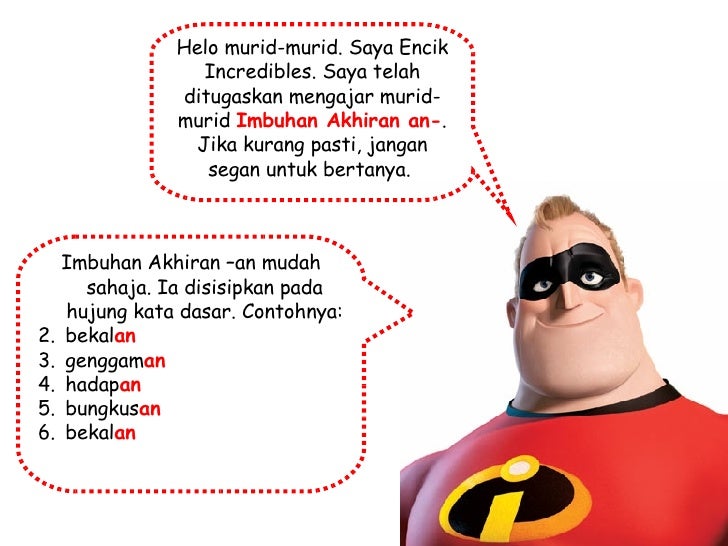 Imbuhan Akhiran -an