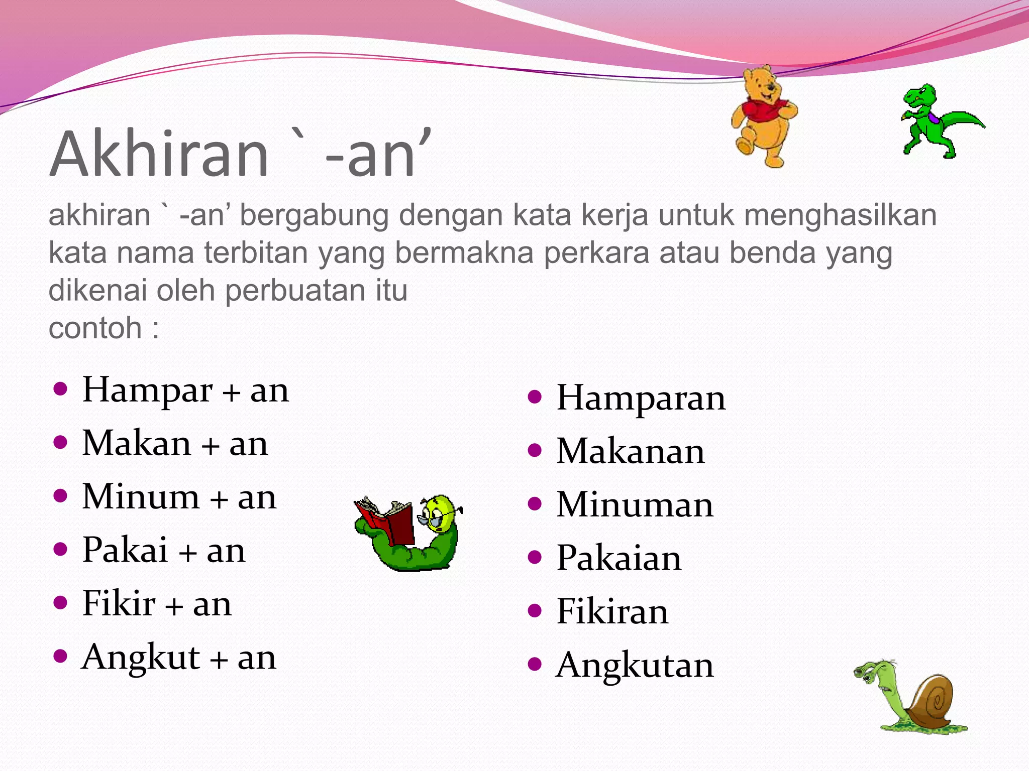 Imbuhan akhiran | PPT