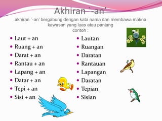 Imbuhan akhiran | PPT