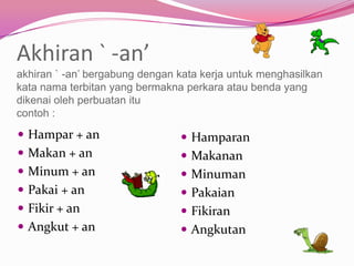Imbuhan akhiran | PPT