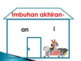 Imbuhan akhiran-

  an        i
 