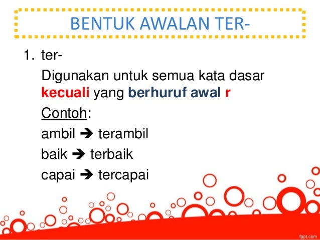 Imbuhan awalan