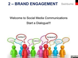 Swinburne
‘The practice of developing systems, products or services
through collaboration with customers, managers, employees
and other company stakeholders’.
3 - VALUE CO-CREATION
Prahalad & Ramaswamy, 2004
V Ramaswamy, F Gouillart - 2010
 