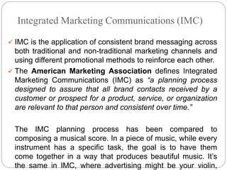 Why Integrated Marketing
Communications?
Five major shifts in the worlds of advertising, marketing and media have caused a...