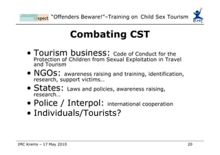 Communication on CST 