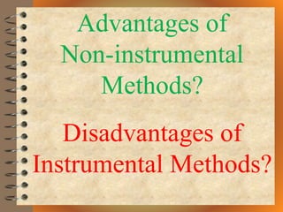 Instrumental method of chemical analysis | PPTX