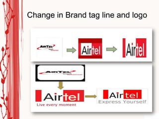 Change in Brand tag line and logo
 