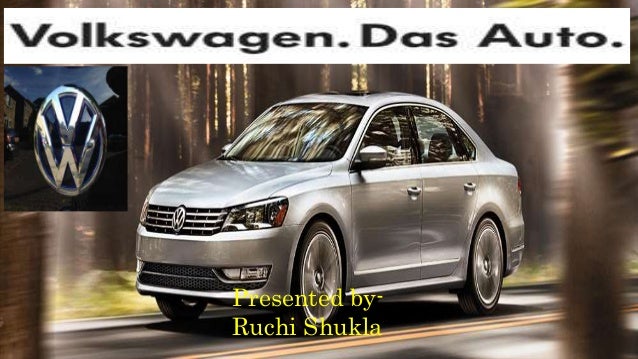 Volkswagen ppt template picture