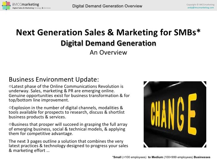 Demand Generation for SMBs