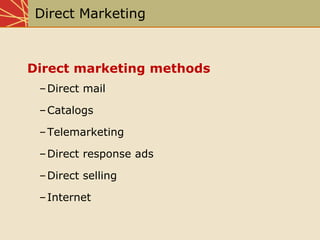 Integrated Marketing communication Tools | PPTX