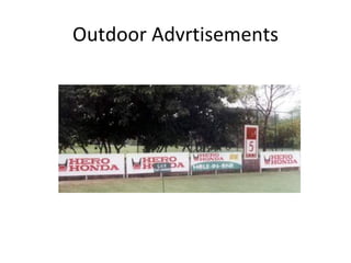 Outdoor Advrtisements 