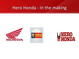 Hero Honda - In the making 