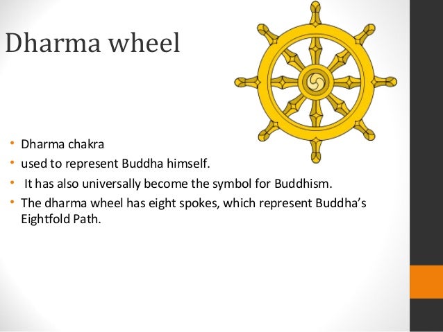 What does the Buddhist symbol represent?