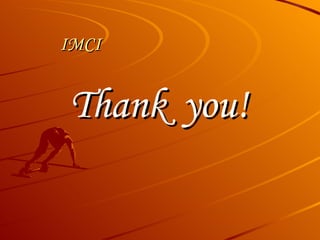 IMCI Thank  you! 