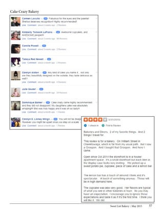 Sweet List Bakery May 2015 57
Cake Crazy Bakery
 