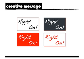 creative message
 