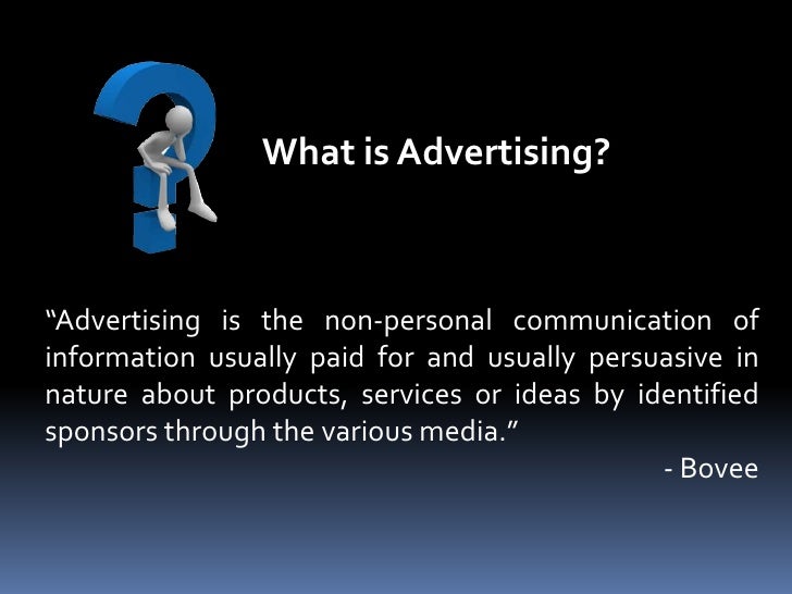 Regulations in Advertising