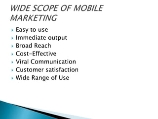 Imc presentation   mobile marketing