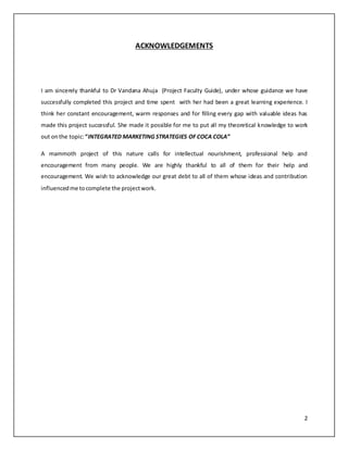 Imc project report | PDF