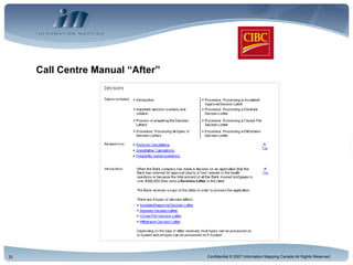 Call Centre Manual “After” 