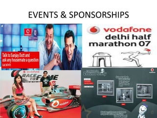 EVENTS & SPONSORSHIPS
 