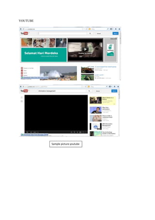 YOUTUBE
Sample picture youtube
 