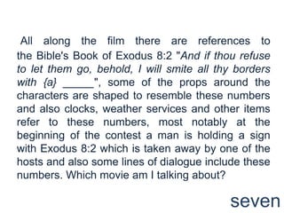 This scene from “Officer and a Gentleman” is directly referred to in the movie X. Name the movie.two