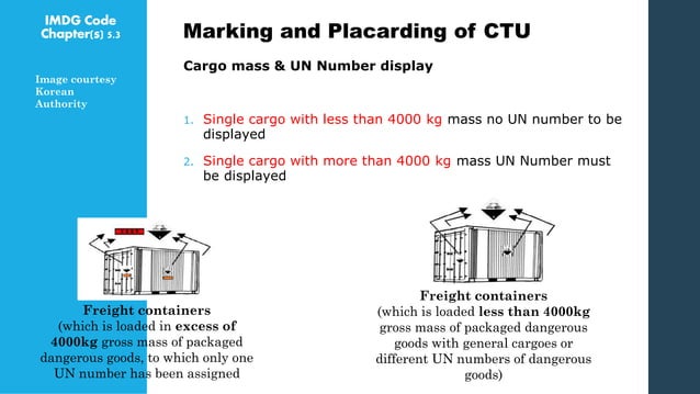 IMDG CODE Consignment Procedure | PPT