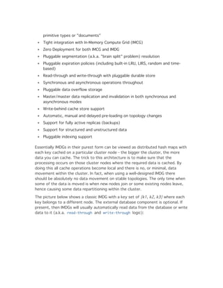 In-Memory Data Grids: Explained... | PDF