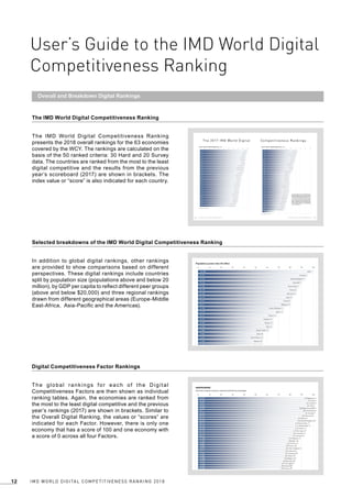 Imd World Digital Competitiveness Ranking 2018 3 Pdf
