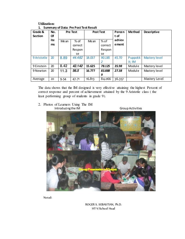 Indigenized Instructional Material for Science 8 & 9