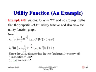 Well Behaved Utility Graph Example Comprehensive Utility Analysis and Decision Making in Management | PPT