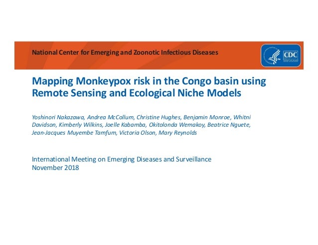 IMED 2018: Mapping Monkeypox risk in the Congo Basin using ...