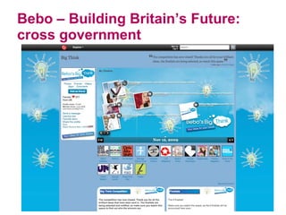 Bebo – Building Britain’s Future: cross government 