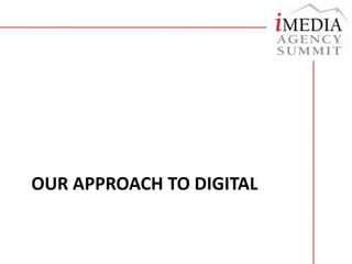 Mobile web gaining ‘Volume’7.3 B Monthly mobile ad impressionsIndexed Query growth – Mobile ( top 1000 commercial queries)+50X since 2007+4X YoY30 M App downloads a week in India8XFaster adoption than PC webSource: Morgan Stanley, Mobile Internet Presentation, Feb 2011;  Industry estimates, Google Indexed query  Data