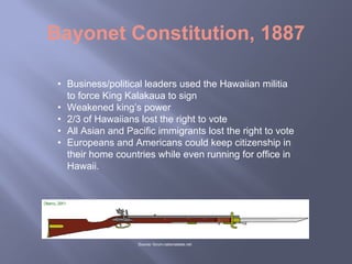 Imperialism in Hawaii Slides | PDF