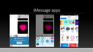 iMessage apps
 