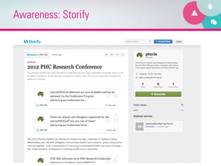 Awareness: Storify
 