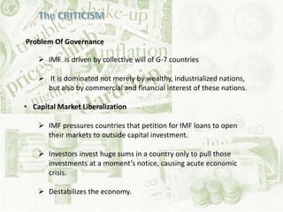 Imf Example Problems International Monetary Fund | PPTX