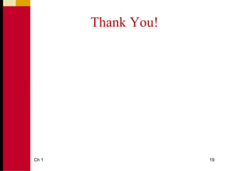Thank You!




Ch 1                19
 