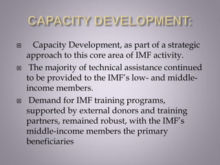 Imf and pakistan | PPTX