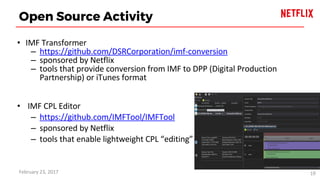 IMF at Netflix | PDF