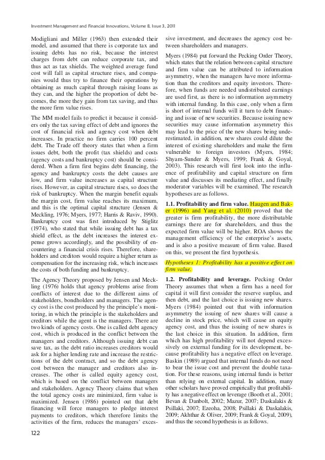 Contoh Penelitian Tentang Pengaruh Profitabilitas Terhadap 